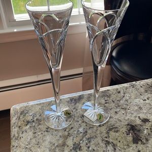 Waterford wishes flute love and romance Crystal